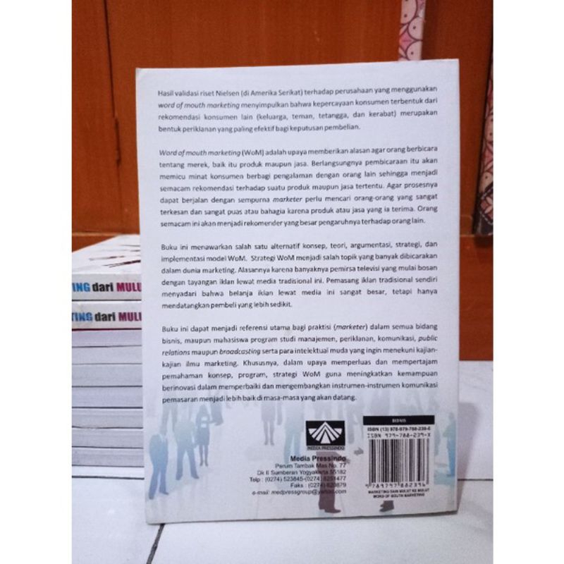 Jual Buku Marketing Dari Mulut Ke Mulut (Wrod of mouth marketing ...