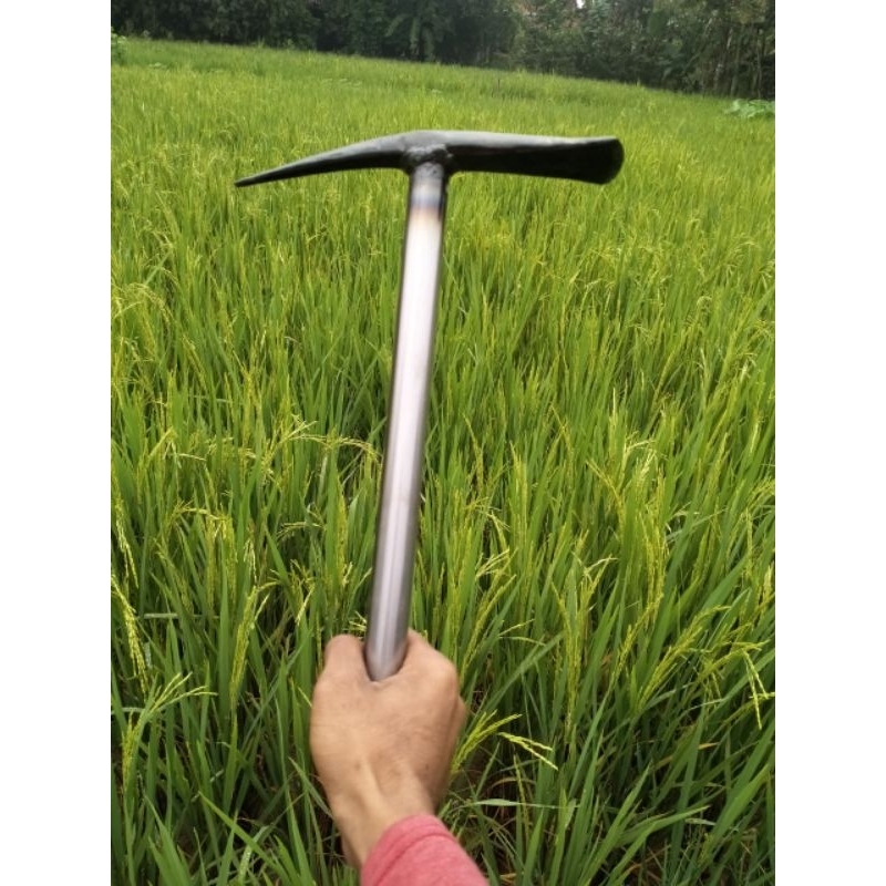 Jual ganco 2sisi/blencong mini cangkul baja kecil | Shopee Indonesia
