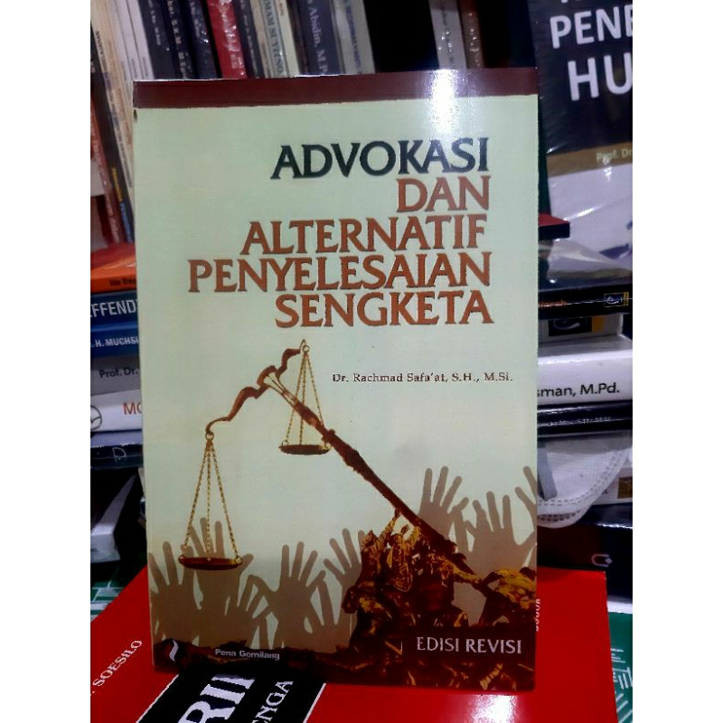Jual Buku ADVOKASI DAN ALTERNATIF PENYELESAIAN SENGKETA (Rachmad safa