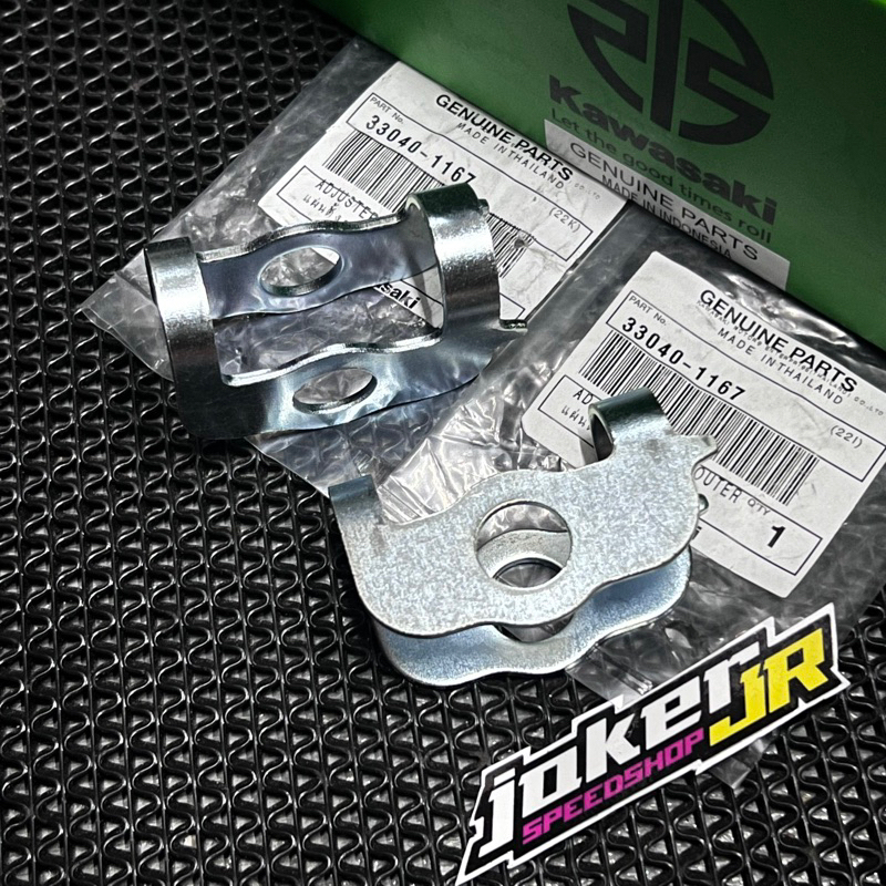 Jual anting plat setelan rantai rante ninja 150 rr new rr Jual anting plat setelan rantai rante ninja 150 rr new rr