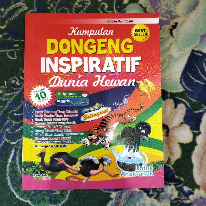 Jual ORIGINAL BUKU KUMPULAN CERITA DONGENG INSPIRATIF DUNIA HEWAN ...