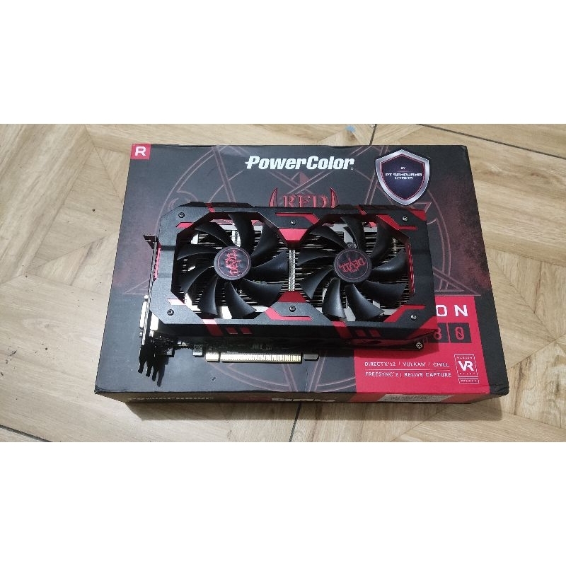 Jual Power color red Devils rx 580 8gb dd5 | Shopee Indonesia