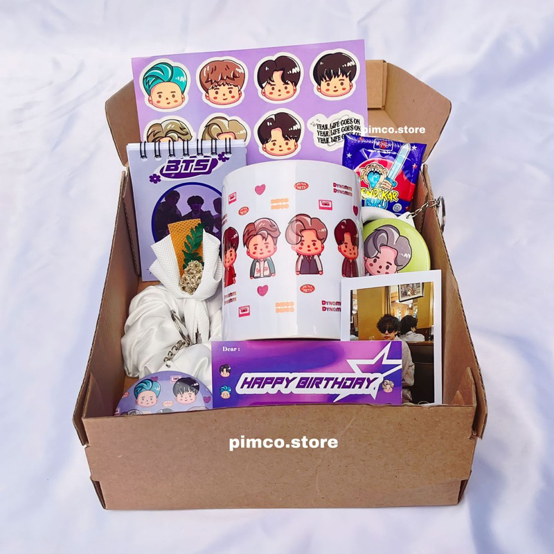 Jual BTS GIFT BOX / HAMPERS BTS / KPOP HAMPERS (BTS) FOR BIRTHDAY/UNTUK