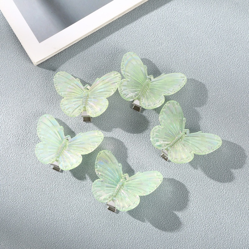 Jual Biji Jepit Akrilik Bentuk Kupu Kupu Butterfly Bahan Kristal