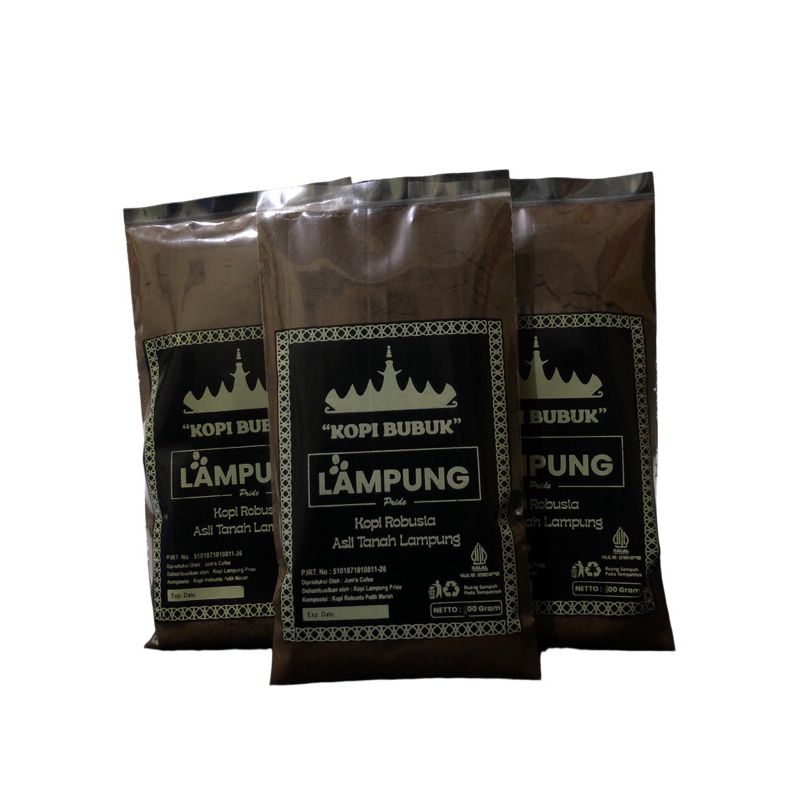Jual Kopi Bubuk Robusta Lampung Pride Nikmat Premium (Kopi Pilihan) 100