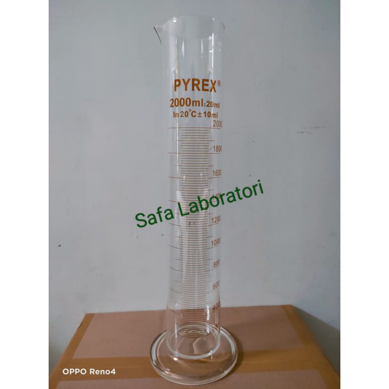 Jual Gelas Ukur 2000ml Pyrex Measuring Cylinder 2000ml Shopee Indonesia 4834