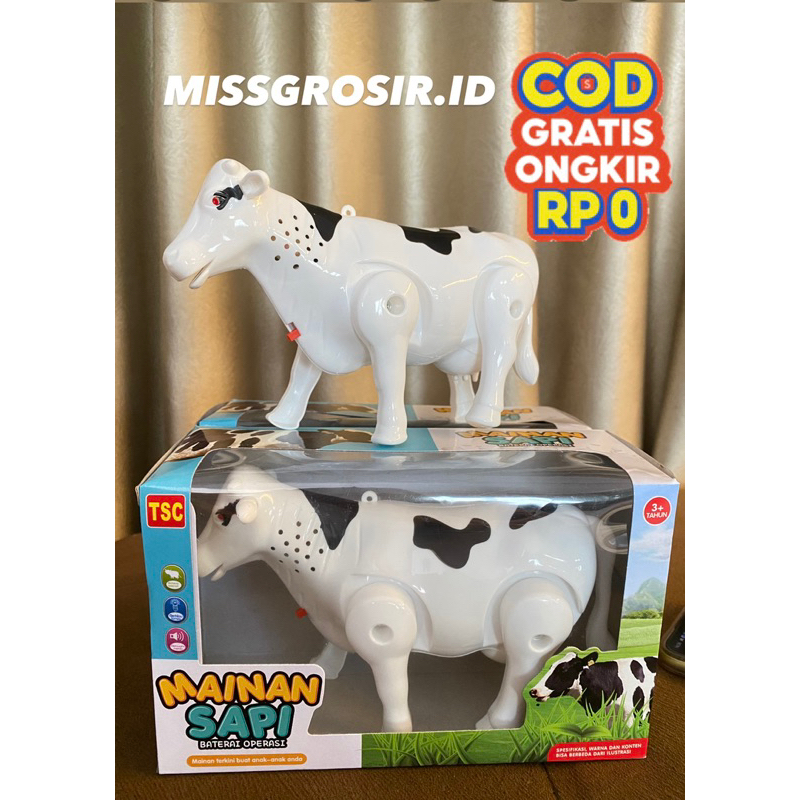 Jual Mainan Sapi Milk Cow Sapi Perah Bisa Jalan Mengeluarkan Suara ...