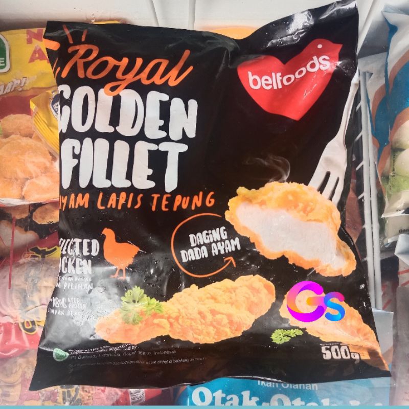 Jual Belfoods Royal Golden Fillet 500gr Filet Dada Ayam Lapis Tepung ...