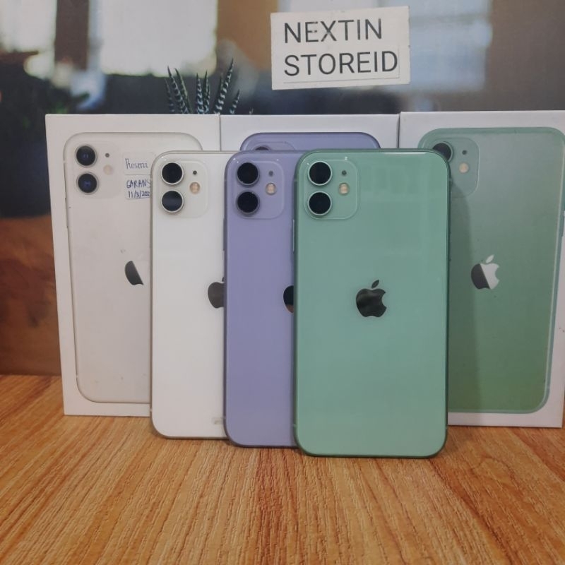 Jual IPHONE 11 64GB IBOX /64GB INTER /128GB INTER SECOND FULLSET ...