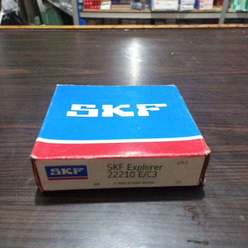 Roulement à Billes SKF 22210E - Neuf Sous Boîte Scellée - Modèle NIB (New In Box)