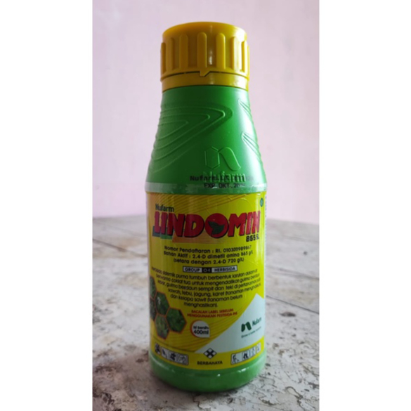 Jual Lindomin 865SL 400ml Herbisida Racun Pembasmi Rumput Gulma Daun ...