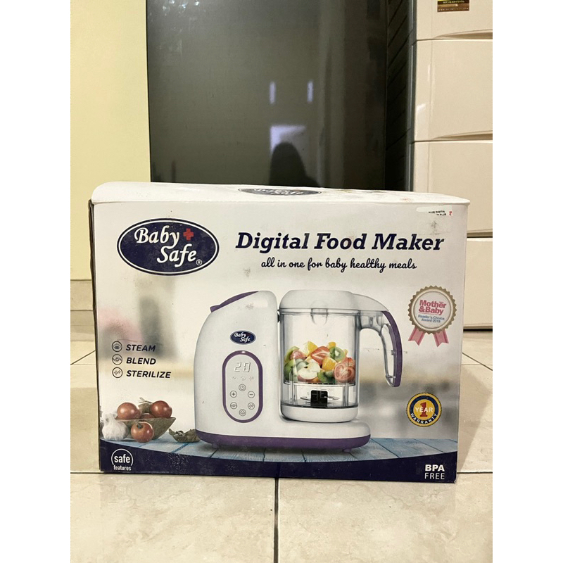 Jual BABY SAFE Digital Food Maker (New) Shopee Indonesia