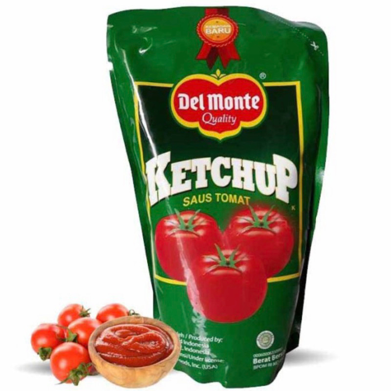 Jual Del Monte Ketchup Saus Tomat Refill G Shopee Indonesia