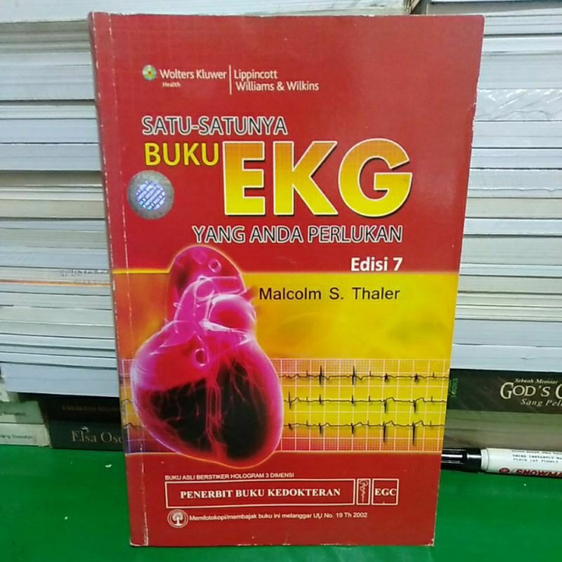 Jual BUKU ORIGINAL SATU SATUNYA BUKU EKG YANG ANDA PERLUKAN EDISI 7 ...