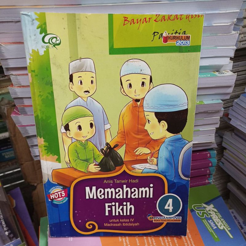 Jual Buku Original Bekas Memahami Fikih Kelas 4 Iv Sd Kurikulum 2013