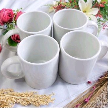 Jual Mug Keramik Putih Polos Kaibon Gelas Mug Souvenir Putih Polos Kaibo Shopee Indonesia