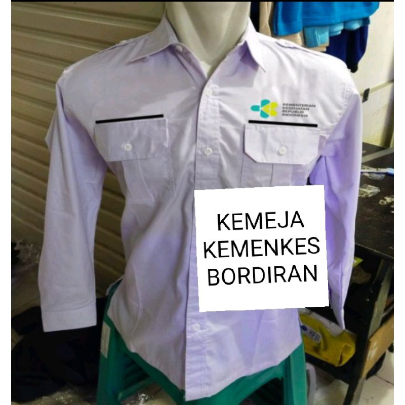 Jual KEMEJA KEMEMNTERIAN KESEHATAN SERAGAM KEMENKES BAJU KEMENKES ...