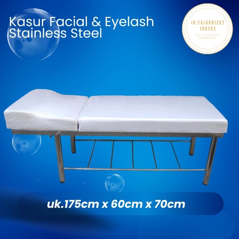 Jual Kasur Facial stainless/Kasur Eyelash Extension/Bed Facial/Kasur