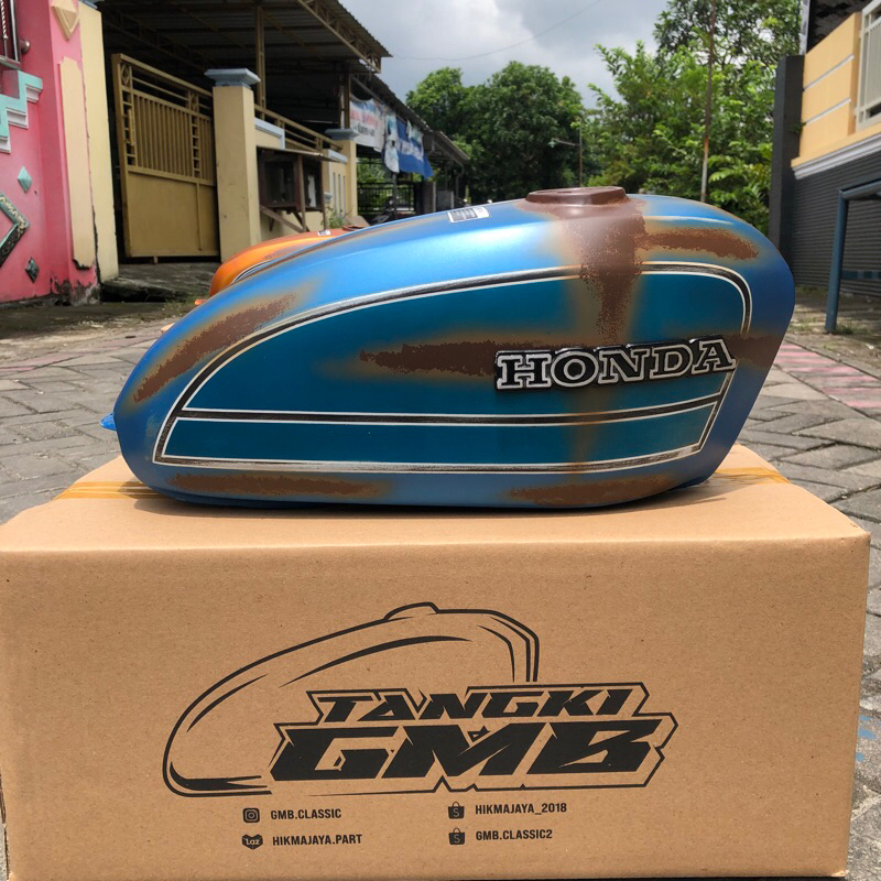 Jual tangki cb 125/100 tangki press cb bahan galvanis tebal model