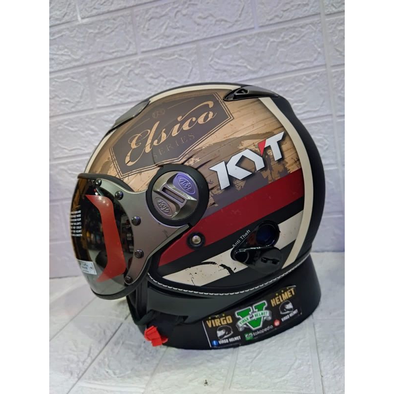 Jual Helm Kyt Elsico Motif Series Helm Kyt Elsiko Motif Shopee Indonesia