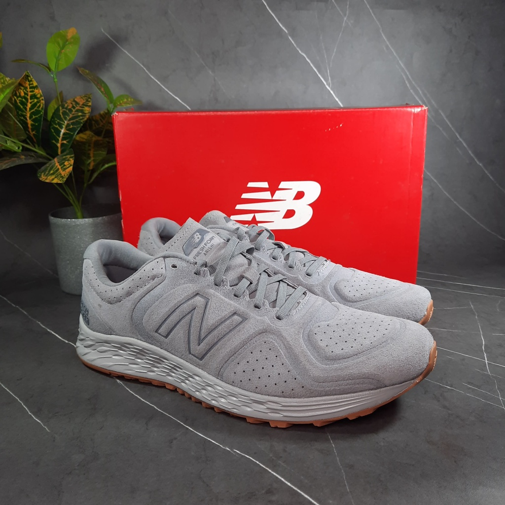 Sepatu New Balance Fresh Foam Arishi Luxe Pack Men Running Grey Original Murah