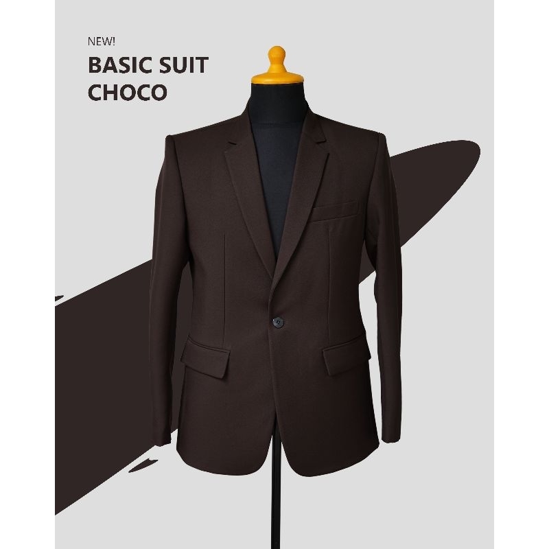 Jual Basic Suit Choco | Shopee Indonesia