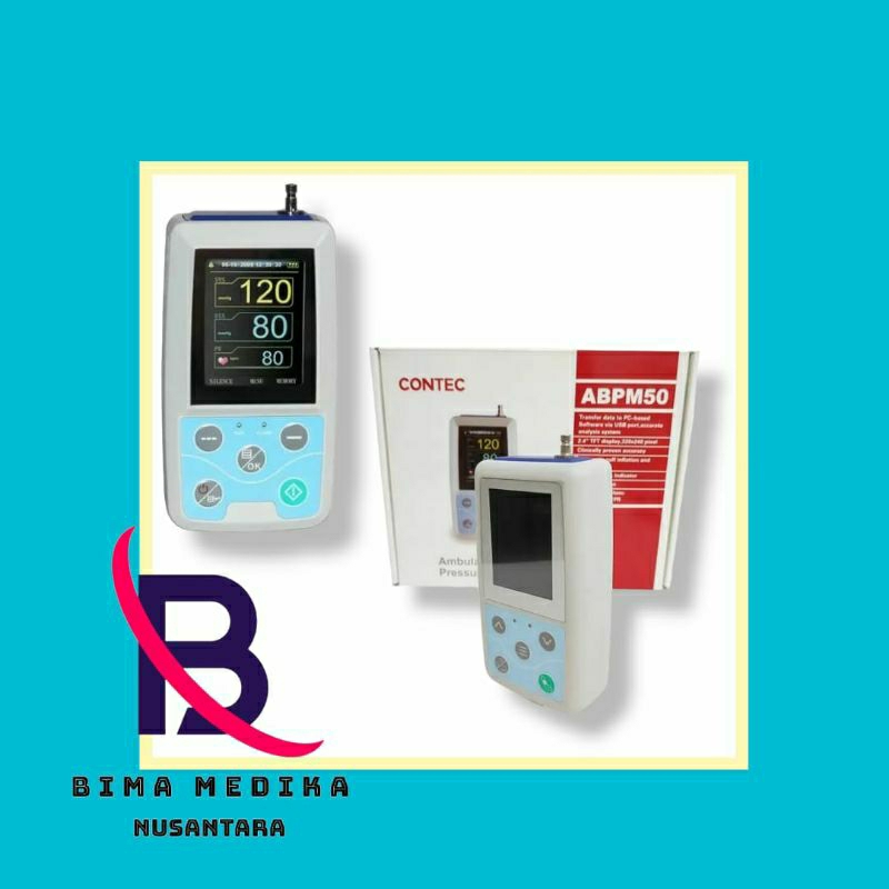 Jual AMBULATORY BLOOD PRESSURE MONITOR CONTEC ABPM50 | Shopee Indonesia