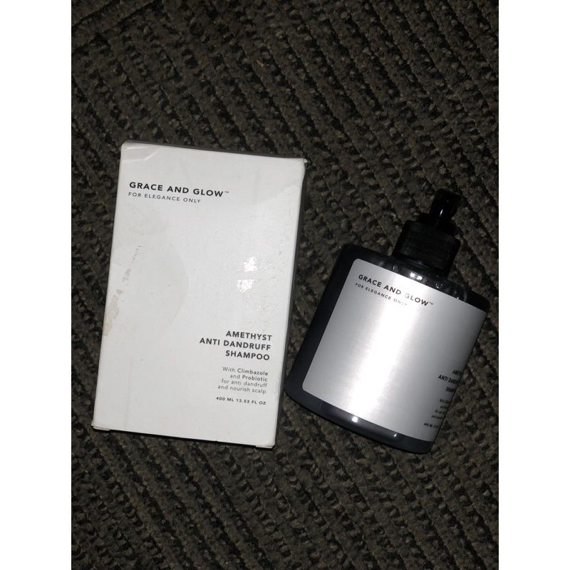 Jual Grace And Glow (Amethyst Anti Dandruff Shampoo) Shopee Indonesia