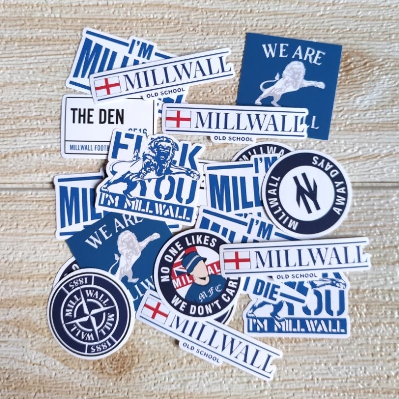 Jual Sticker Pack Millwall Series | Shopee Indonesia
