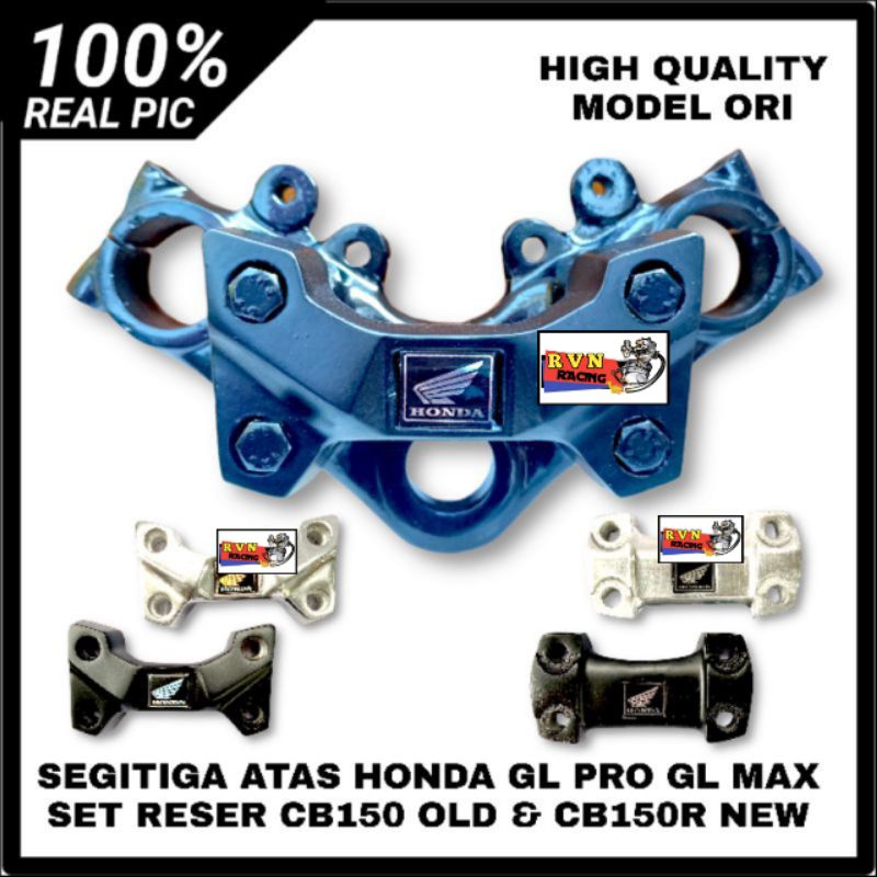 Jual SEGITIGA ATAS DUDUKAN STANG STIR HONDA GL PRO GL MAX SET RAISER