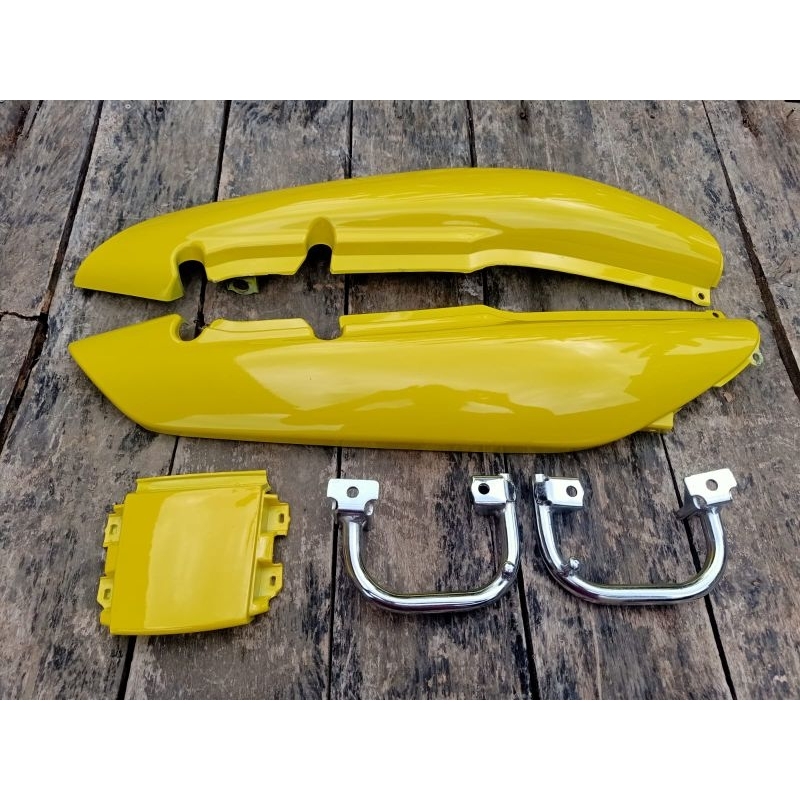 Jual BODY TIGER LAWAS TILAS SET TUTUP AKI WARNA KUNING DAN STRIPING