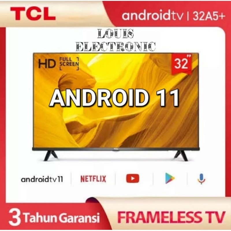 Jual Tcl Tv 32 Inch 32a5 32a2 Plus Smart Android Tv Digital Khusus