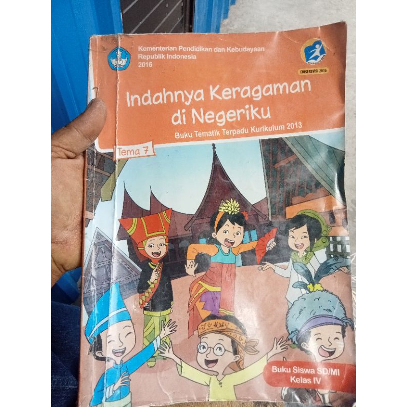 Jual Buku Indahnya Keragaman Di Negeriku Tematik Kelas 4 Tema 7