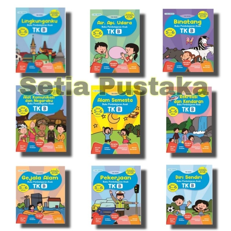 Jual Buku Pembelajaran Anak TK B Usia 5 - 6 Tahun | Shopee Indonesia