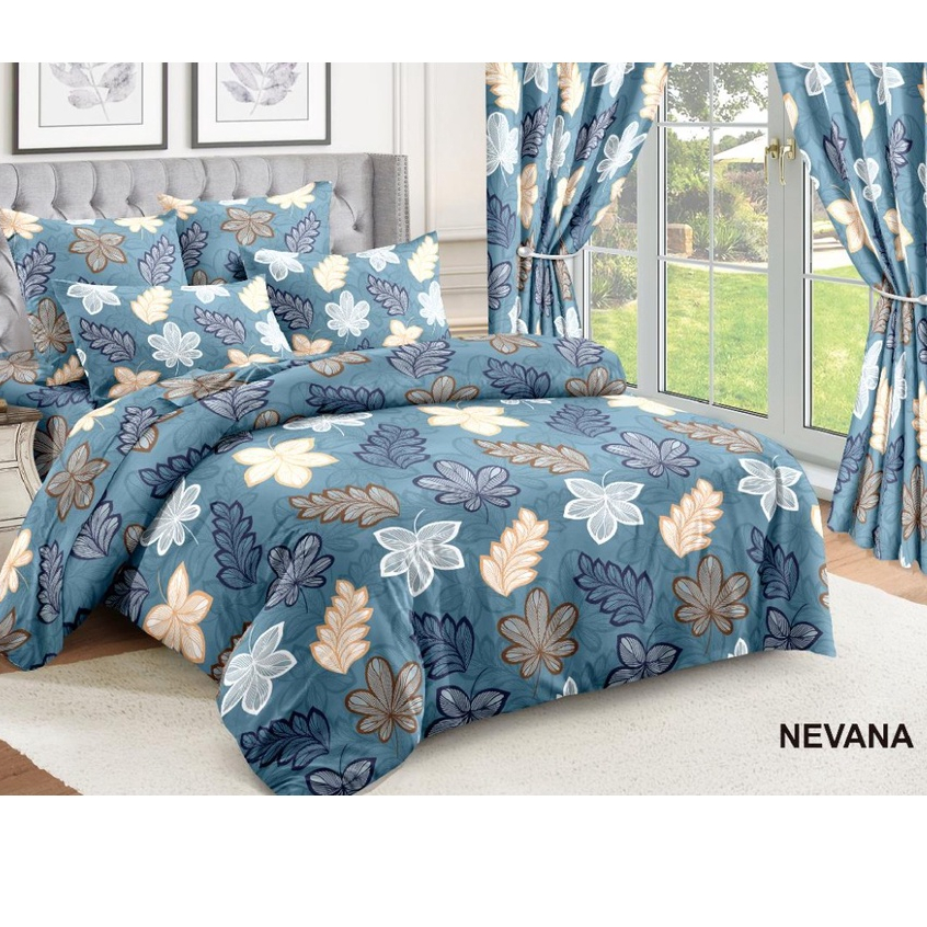 Jual BEDCOVER SET/Bedcover+Sprei Motif Gambar Nevana Ukuran Kasur ...