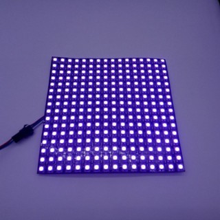 Jual LED RGB WS2812 Layar Panel 8x8 8x32 16x16 Matrix 5V 5050 Arduino ...