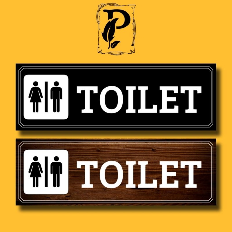 Jual Papan Tanda Toilet Pria Wanita Hiasan Dinding Wall Decor Sign In Shopee Indonesia