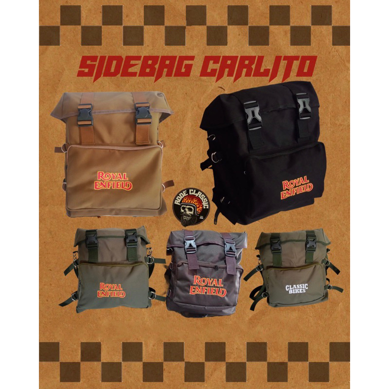 Jual Tas Sidebag Motor Royal Enfield Shopee Indonesia