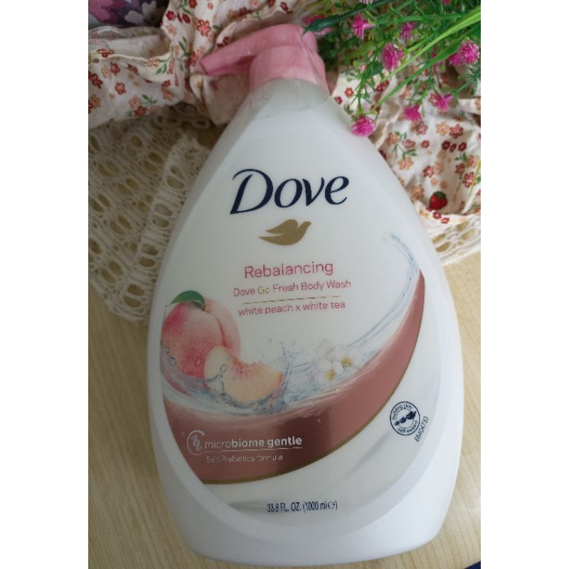 Jual Dove body wash White Peach & White Tea (impor) Shopee Indonesia