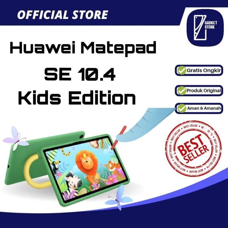 Jual HUAWEI Matepad SE 10.4 Kids Edition Resmi | Shopee Indonesia