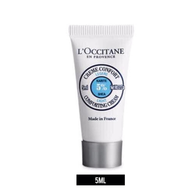 Jual Loccitane Light Comforting Cream 5% Shea 5ml | Shopee Indonesia