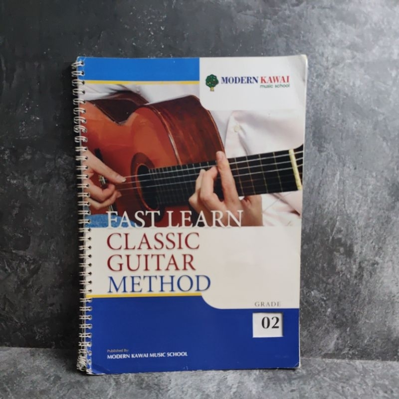 Jual Buku Fast Learn Classic Guitar Method Grade 1 dan 2, Modern Kawai ...
