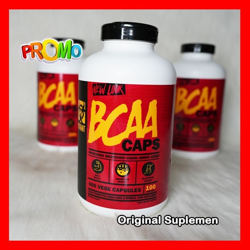 Jual BCAA Mutant BCAA 400 Capsule Capsul 400Caps Capsul Kapsul Mutan
