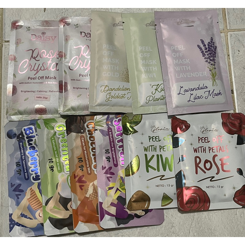 Jual PAKET PEELOFF MASK - MASKER PEELOFF (dapat 10pcs) | Shopee Indonesia
