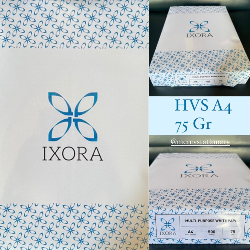 Jual Kertas Hvs A Ixora Maxi Brite Pplite Hvs A Sidu Natural Paperone Hvs Mercy