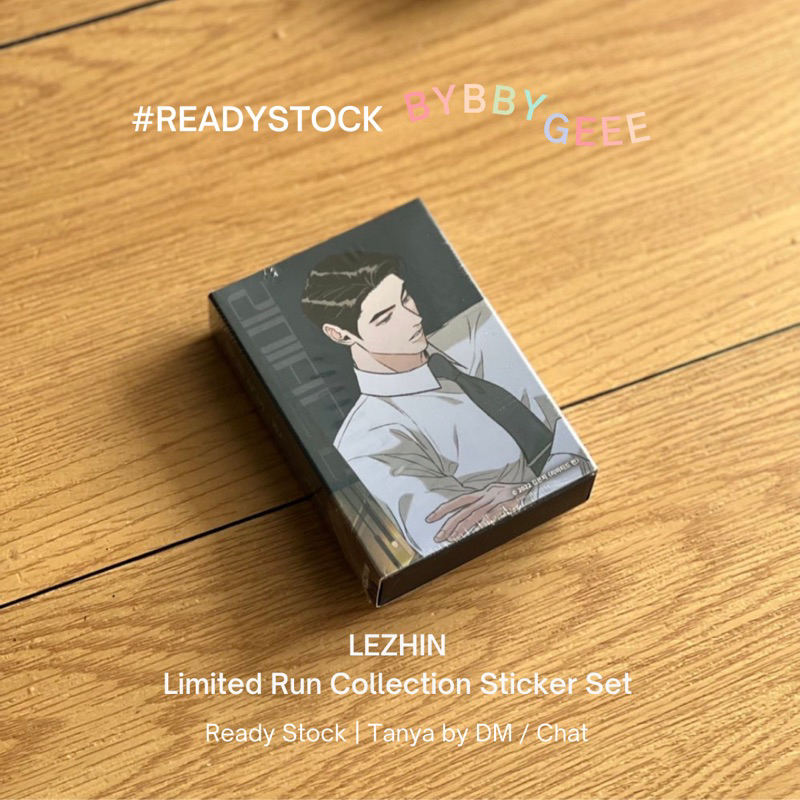 Jual [ READY STOCK ] LEZHIN Sticker Collection Set LR / 리미티드 런 ...