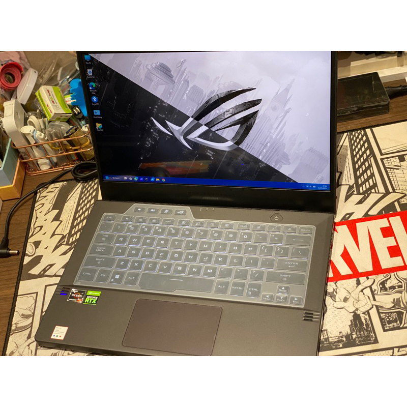 Jual Asus ROG Zephyrus G14 GA401QC-R735A6G-O11 : ECLIPSE GRAY ( segel ...