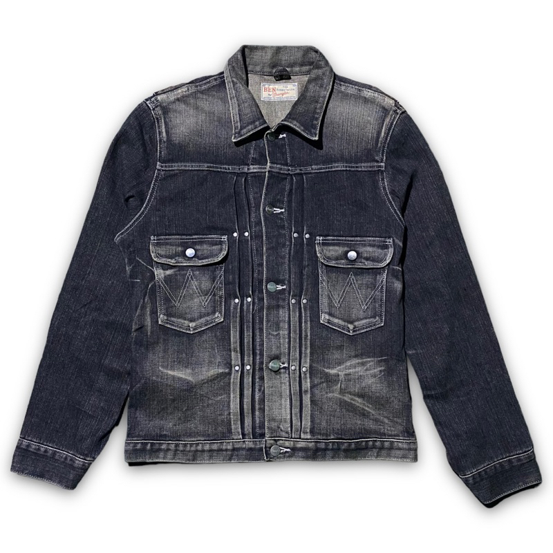 Jual Wrangler x Ben Rodeo Tailor Washead Denim Jacket Type II