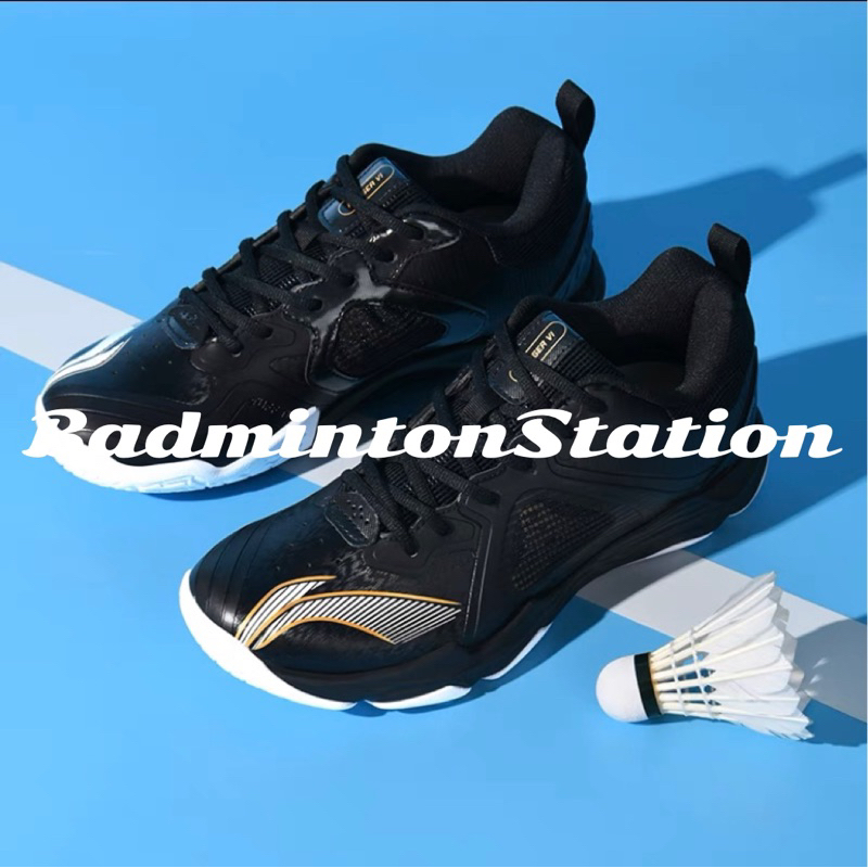 Jual SEPATU BADMINTON LINING RANGER VI LITE BLACK | ORIGINAL LI-NING ...
