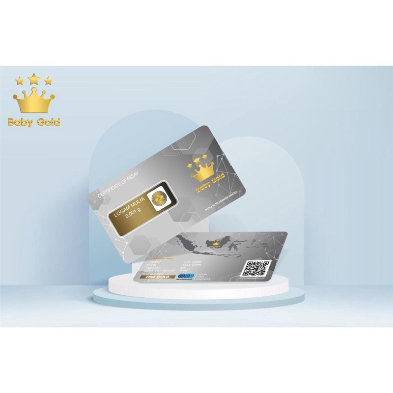 Jual Emas Micro Gram 0,001 Logam Mulia 24 Karat Mini Gold Mini Gram